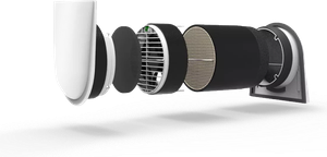Бытовая приточно-вытяжная вентиляционная установка / Бризёр getAir SmartFan S