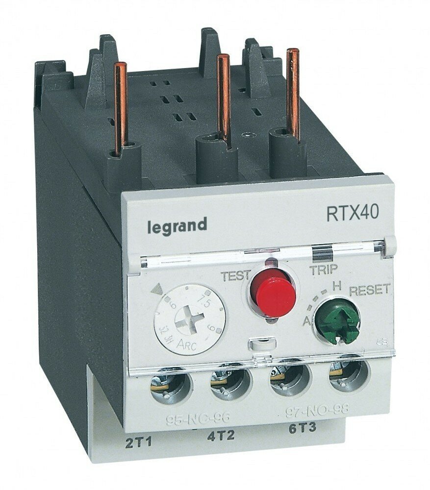 Legrand RTX3 40 RELAY 2.5-4.0A S SZ2,3 416647