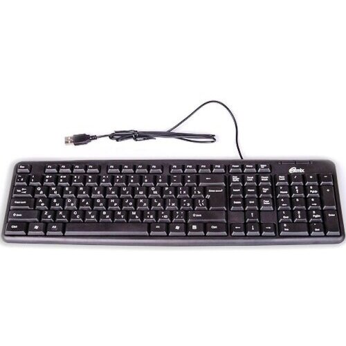 Клавиатура Ritmix RKB-103 стандартная, чёрная