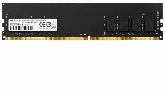 Память Hikvision 8Gb DDR4 2666Mhz PC21300, HKED4081CBA1D0ZA1/8G (OEM)