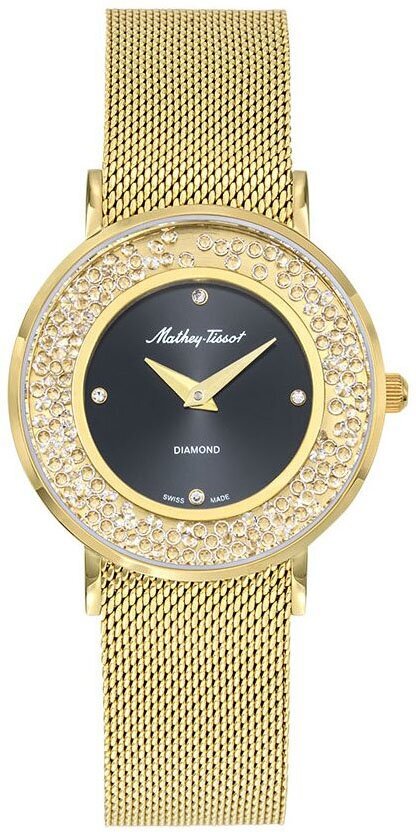 Наручные часы Mathey-Tissot Швейцарские D983SPYN, золотой