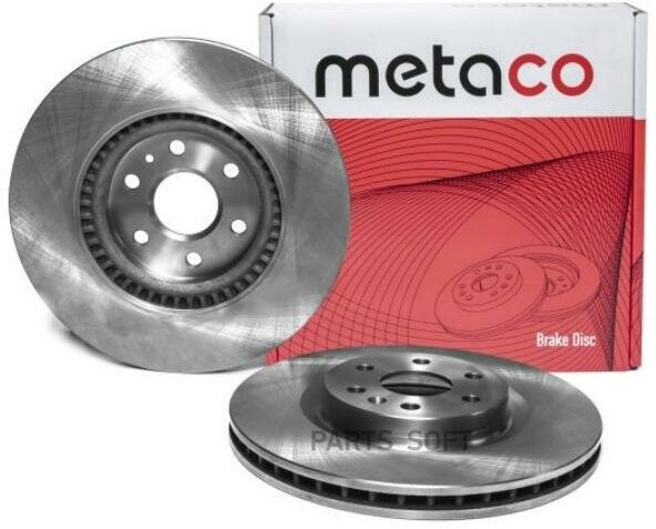 METACO 3050-310 Диск тормозной передний вентилируемый