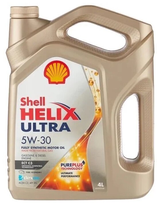 Моторное масло Shell Helix Ultra ECT C3 5W-30 4л