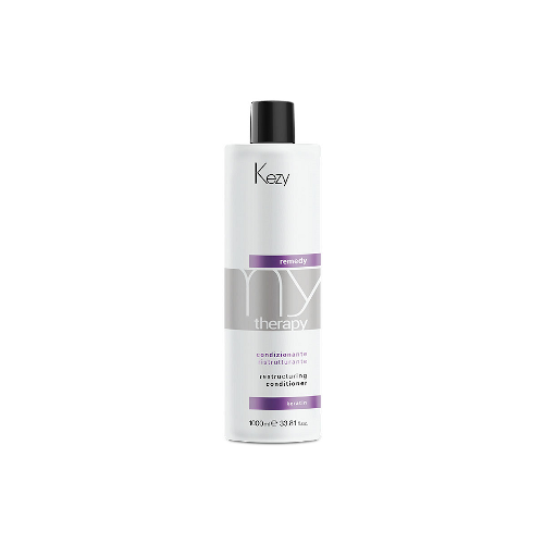 Kezy My Therapy Remedy Keratin Restructuring Conditioner Кондиционер реструктурирующий с кератином 1000 мл кондиционер beaver intense remedy 258 мл