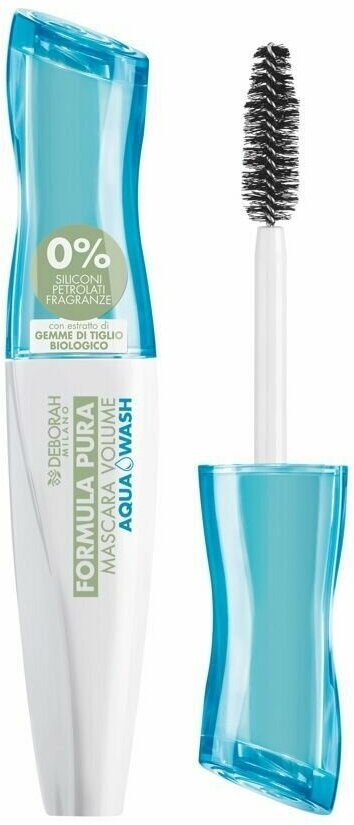 DEBORAH MILANO Тушь для ресниц Formula Pura Mascara Volume Aqua Wash Black