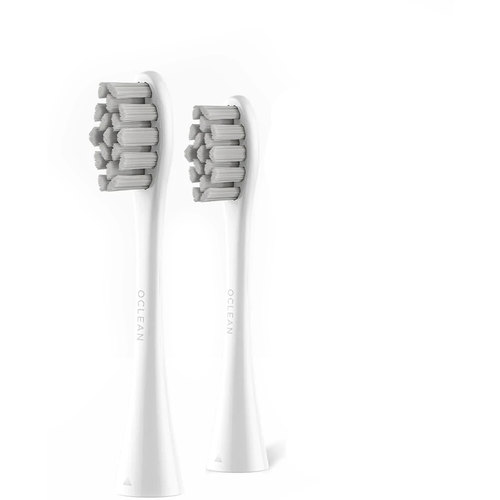 дополнительные насадки для ультразвуковой зубной щетки белая whitentice 2 шт Oclean W02, белый, 2 шт. для вибрационной щетки