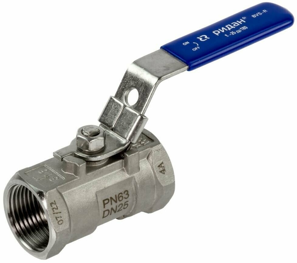 фото Кран стальной шаровой Ду15