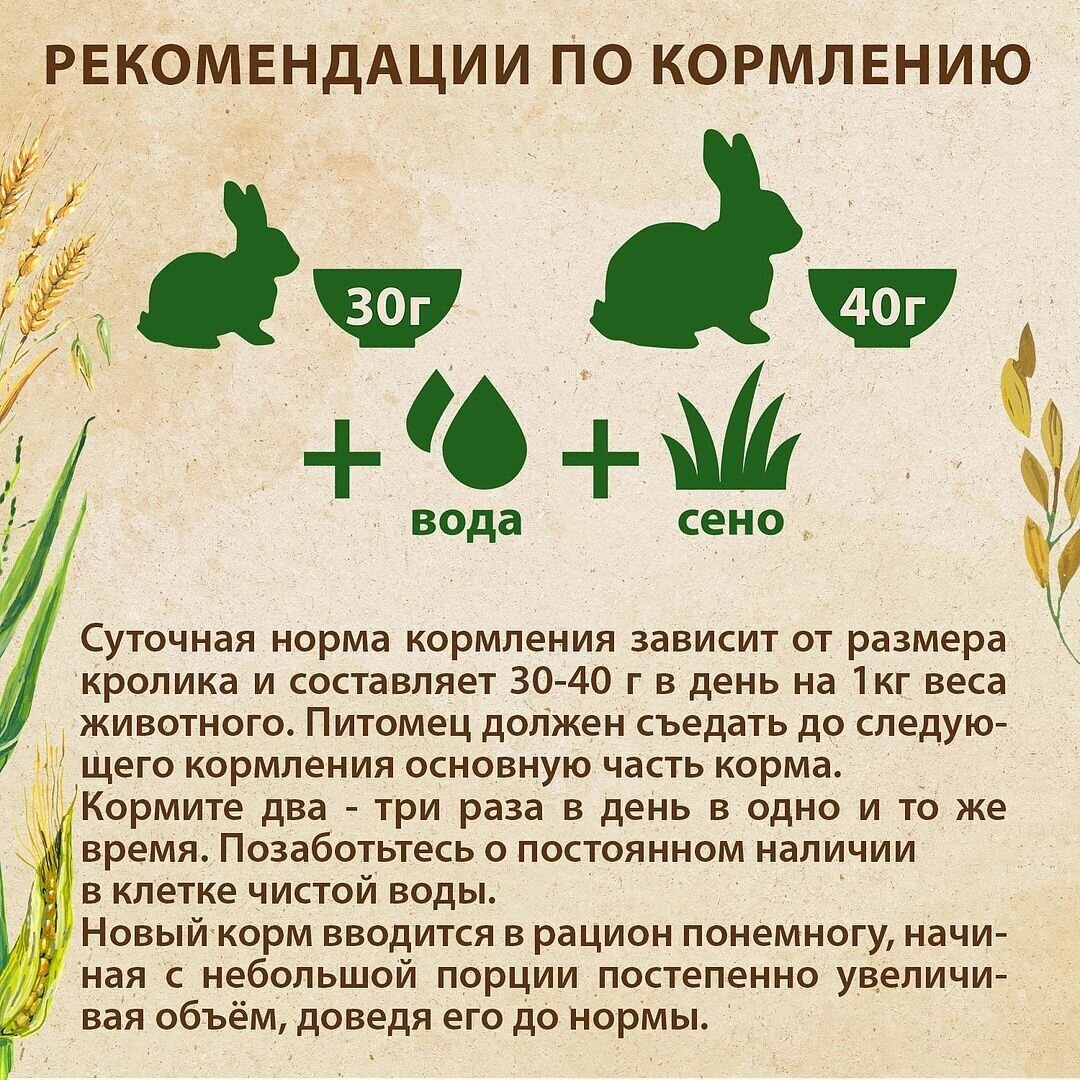 Сухой корм для кроликов Prime Ever 0,45 кг - фото №6