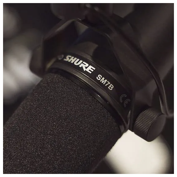 Динамический микрофон Shure (Black) - фото №8