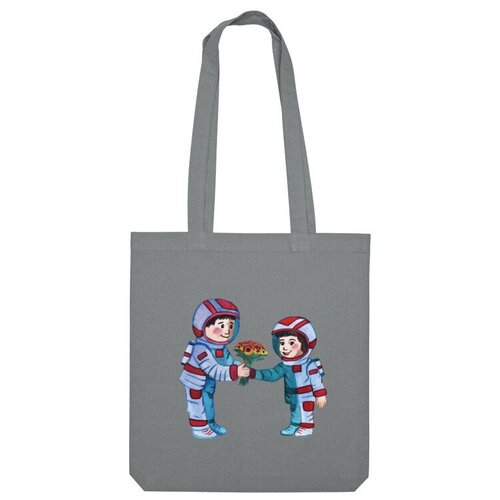 фото Сумка шоппер us basic, серый