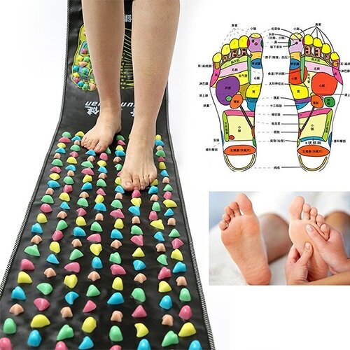 Рефлекторный массажный коврик Foot Massage Mat (35*180 см)