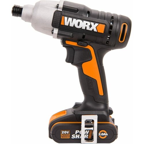 Винтоверт ударный аккумуляторный WORX WX291, 20В, 2Ач х1, кейс