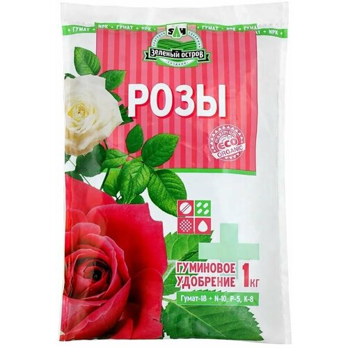 Удобрение Зеленый остров Для Роз гранулы 1кг