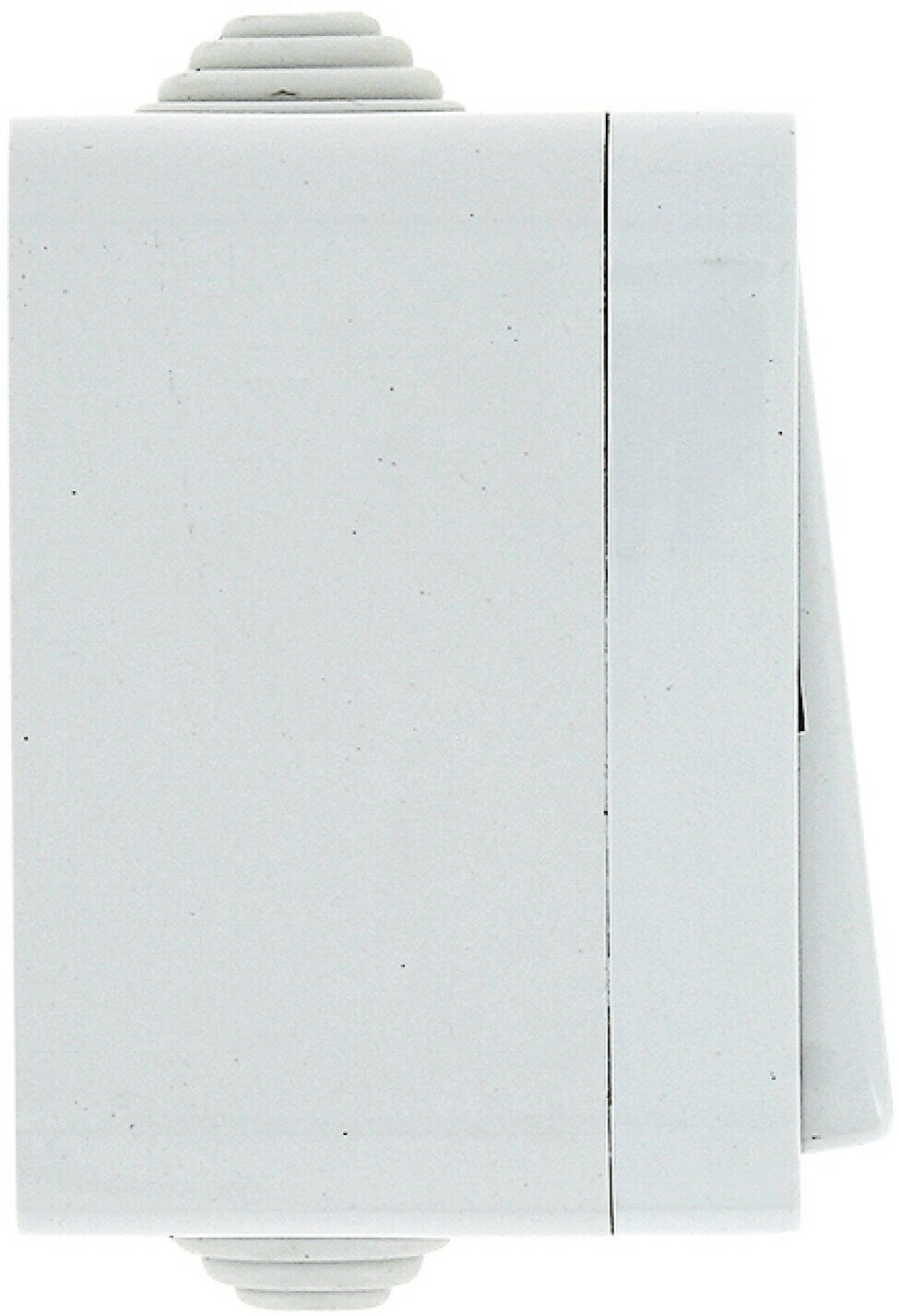 Одноклавишная кнопка звонка EKF Прага 10А IP44 белая EKZ10-026-10-44 - фотография № 3