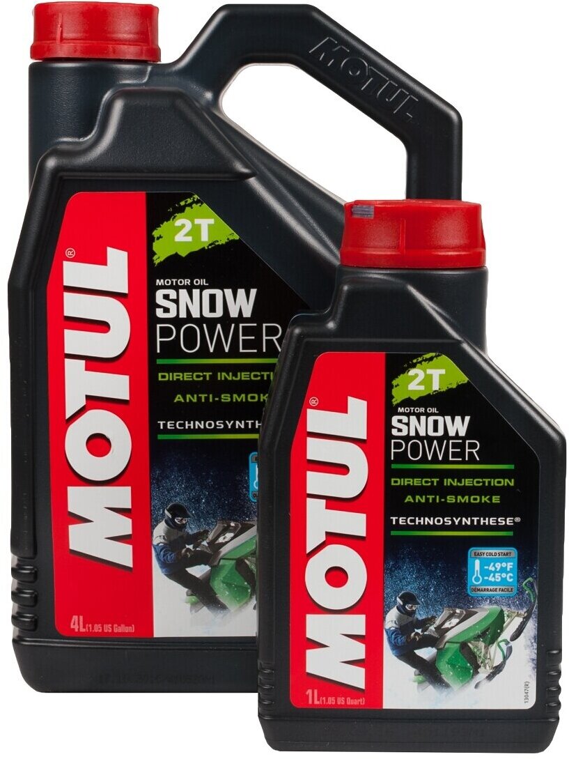 Полусинтетическое моторное масло Motul Snowpower 2T