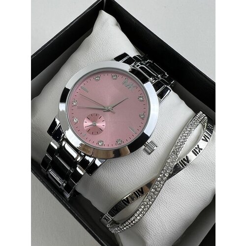 фото Наручные часы 119-122, розовый, серебряный iquant