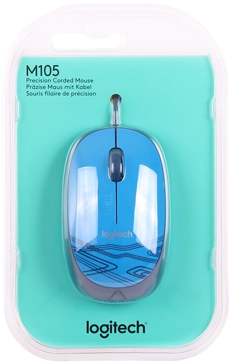 Мышь проводная Logitech - фото №8