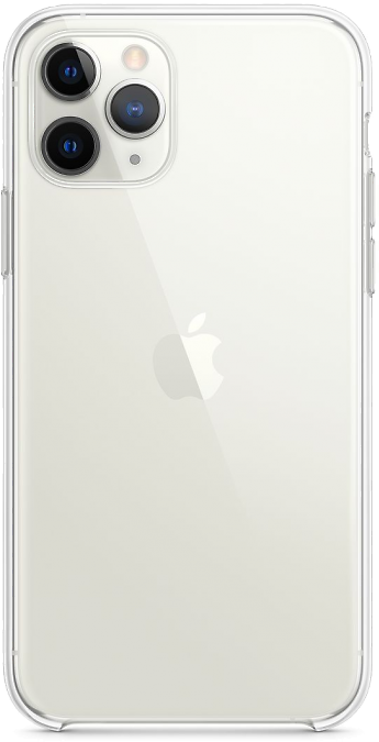 Чехол Gel Case для Apple iPhone 11 Pro, прозрачный, PET синий, Deppa, Deppa 87347
