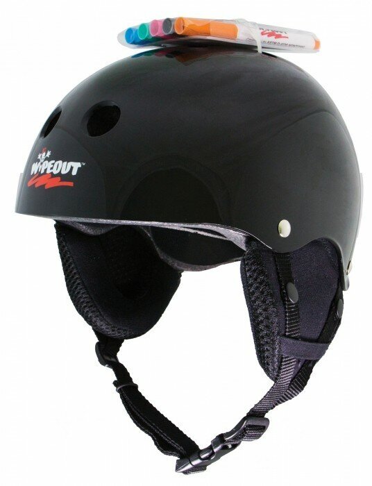 Зимний шлем с фломастерами Black/Чёрный