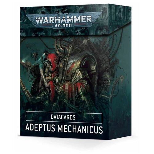 Датакарты Adeptus Mechanicus для настольной игры Warhammer 40000 девятой редакции - на английском языке