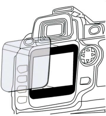Защита экрана Fujimi 742 для Canon EOS7D