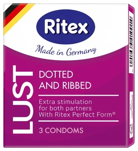 Презервативы Ritex Lust, 3 шт.