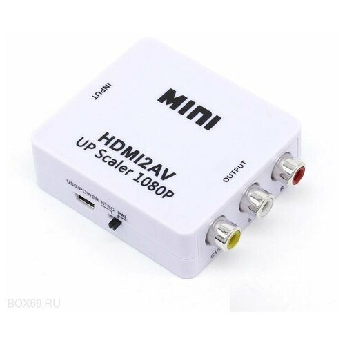 Видео конвертер переходник mini HDMI2AV