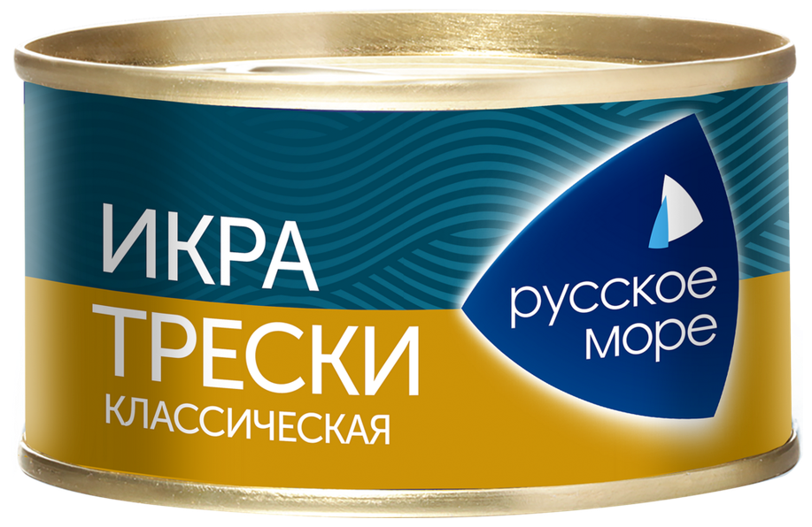 Икра трески Русское море классическая