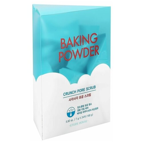 Etude House Baking Powder Crunch Pore Scrub Скраб для лица 200мл etude house скраб для лица baking powder crunch pore scrub 200 мл