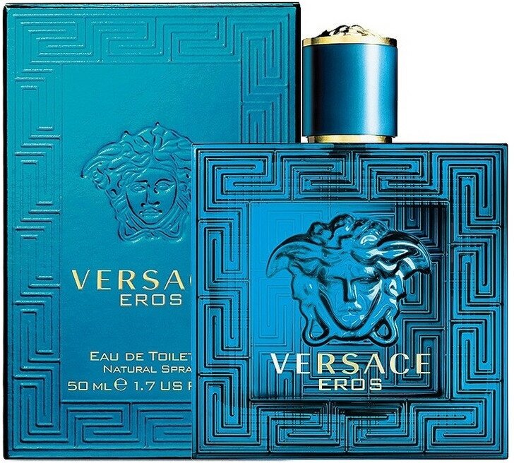 Мужская парфюмерная вода Versace Eros 50 мл