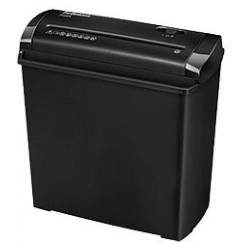 Шредер Fellowes PowerShred LX210 черный (секр. P-4) перекрестный 16 лист. 23 лтр. скрепки скобы пл. карты