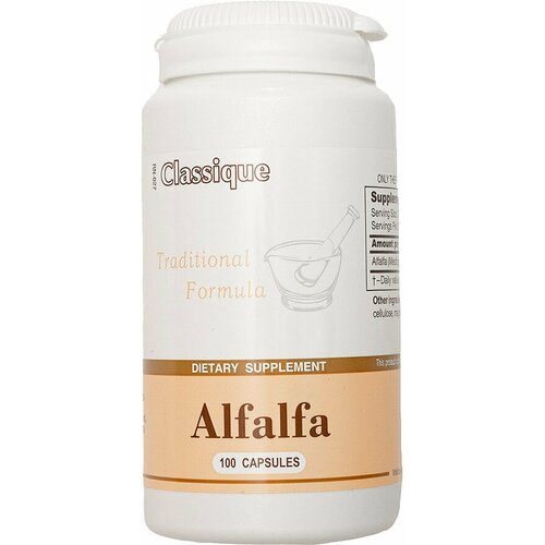 Alfalfa Santegra - Альфальфа Сантегра, 100 таблеток, 300 мг. - трава люцерны для увеличения лактации.