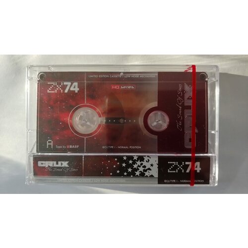 Аудиокассета запечатанная Crux ZX-74HQ (Type I Normal position)