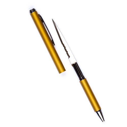 фото Ручка-нож city brother 003s - yellow в блистере