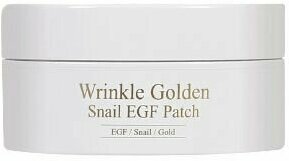 THE SKIN HOUSE Гидрогелевые патчи с EGF, золотом и муцином улитки Wrinkle Golden Snail Egf Patch