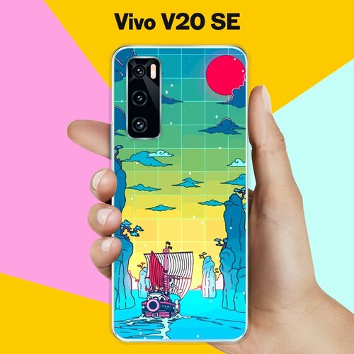 Силиконовый чехол на Vivo V20 SE Пейзаж 30 / для Виво Ви 20 СЕ