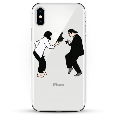 фото Силиконовый чехол винсент и миа на apple iphone xs max andy & paul