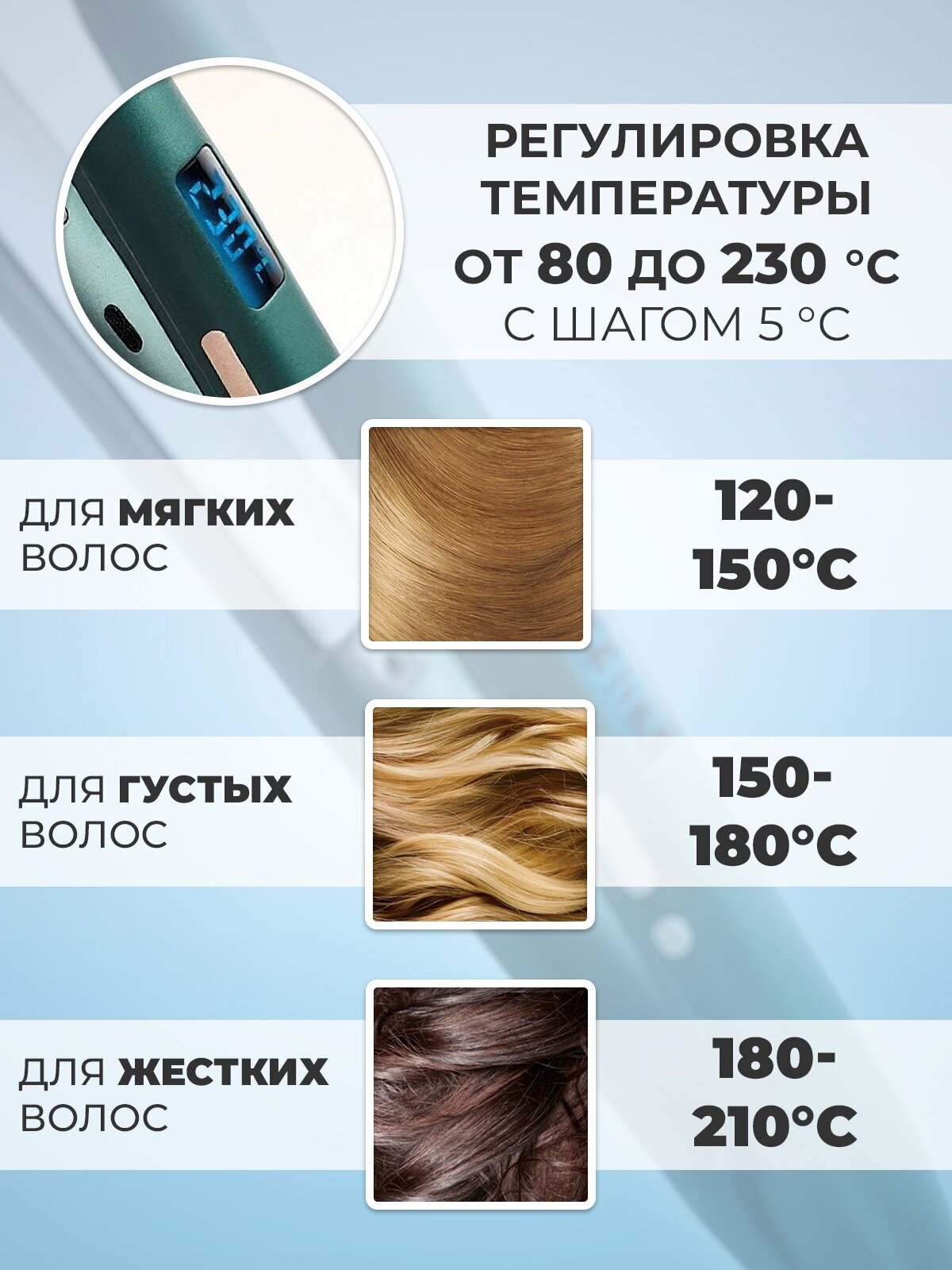 Выпрямители волос HairLab - фотография № 3