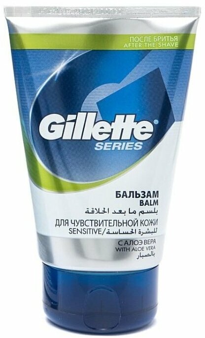 Бальзам после бритья Gillette Series Sensitive Skin, для чувствительной кожи,100 мл - фото №7