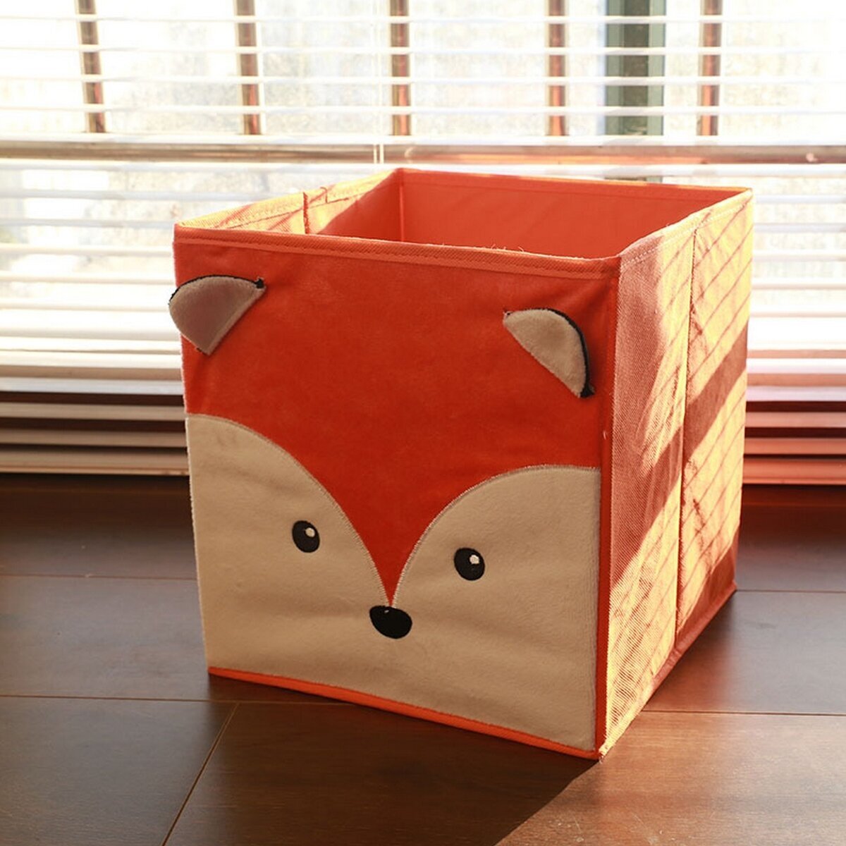 Коробка для хранения игрушек, одежды, вещей набор "Лиса" и "Панда" 18л. Контейнер, Ящик, корзина, органайзер универсальный - фотография № 4