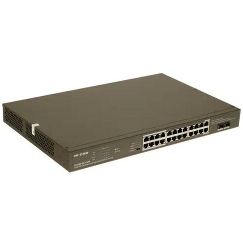 коммутатор 24port 1000m 2sfp g1024f ip com Коммутатор 24PORT 4POE G1126P-24-410W