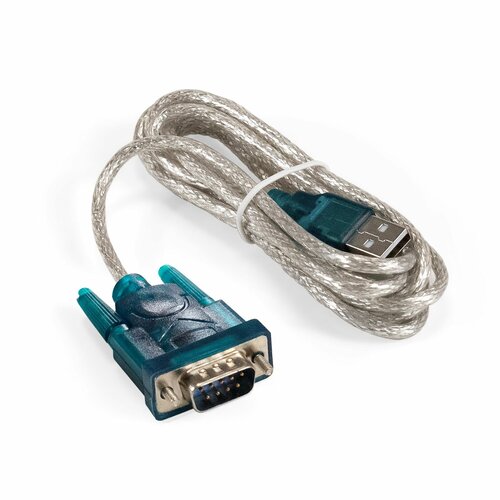 кабель адаптер usb am Кабель-адаптер USB 2.0-RS232 ExeGate EX-UAS-1.8 (Am/DB9M, 1,8м, крепеж разъема - винты) EX294752RUS