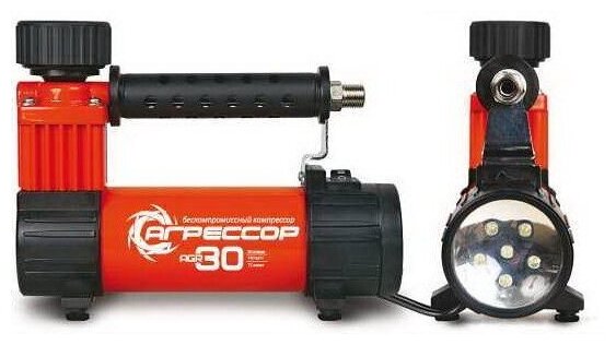 Автомобильный компрессор Агрессор AGR-30L 30 л/мин 7 атм