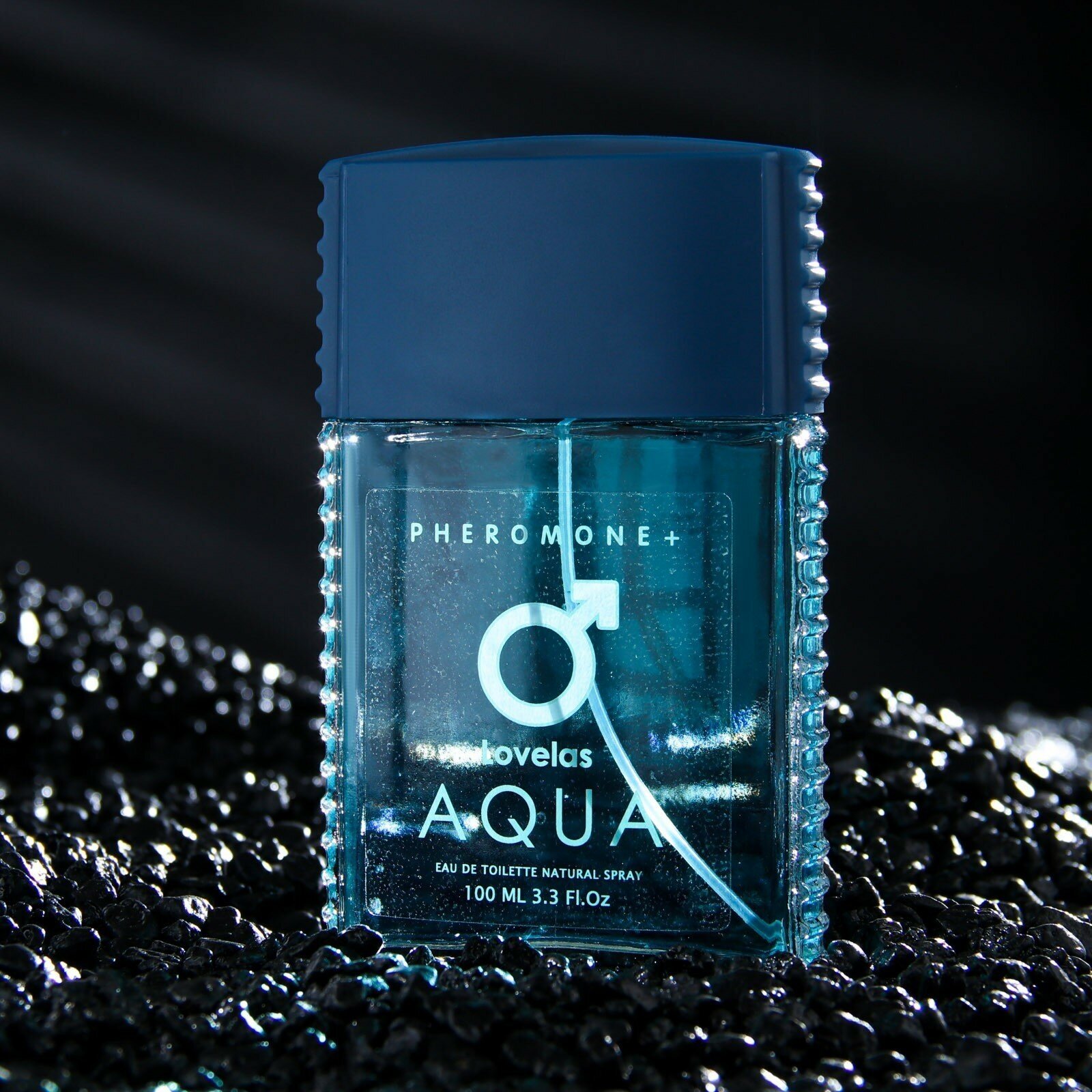 Туалетная вода мужская с феромонами Lovelas Aqua, 100 мл (по мотивам Acqua Di Gio (G.Armani) — фото 1