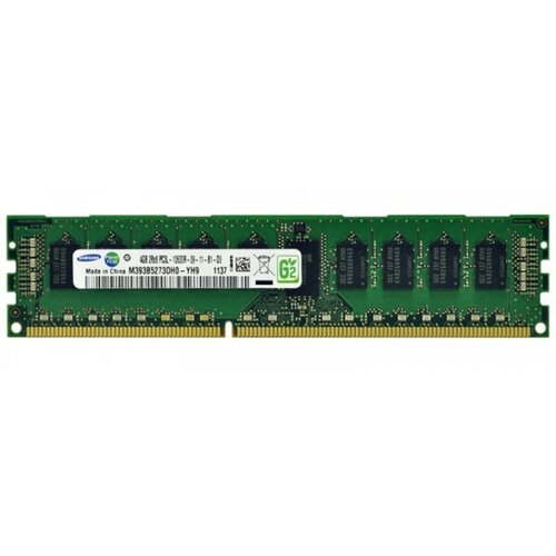 Оперативная память Samsung 4 ГБ DDR3 1333 МГц DIMM CL9 M393B5273DH0-YH9 оперативная память samsung 4 гб ddr3 1333 мгц dimm cl9 m378b5273dh0 ch900