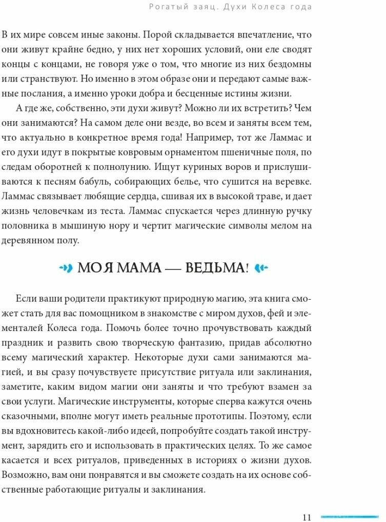 Рогатый заяц. Духи Колеса года, сказки для детей ведьм - фото №5