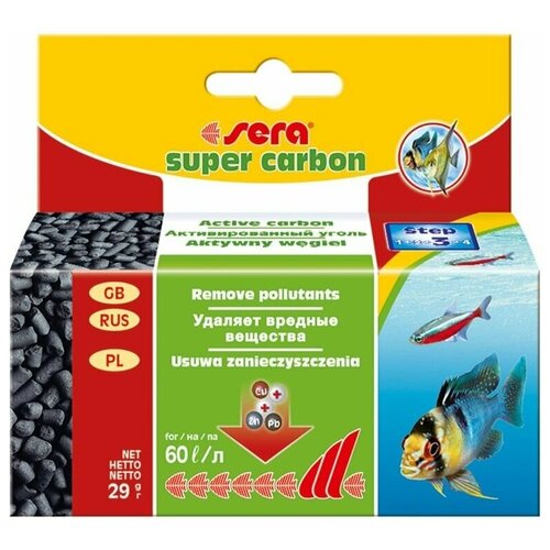 Уголь активированный Sera Super Carbon, 29 г