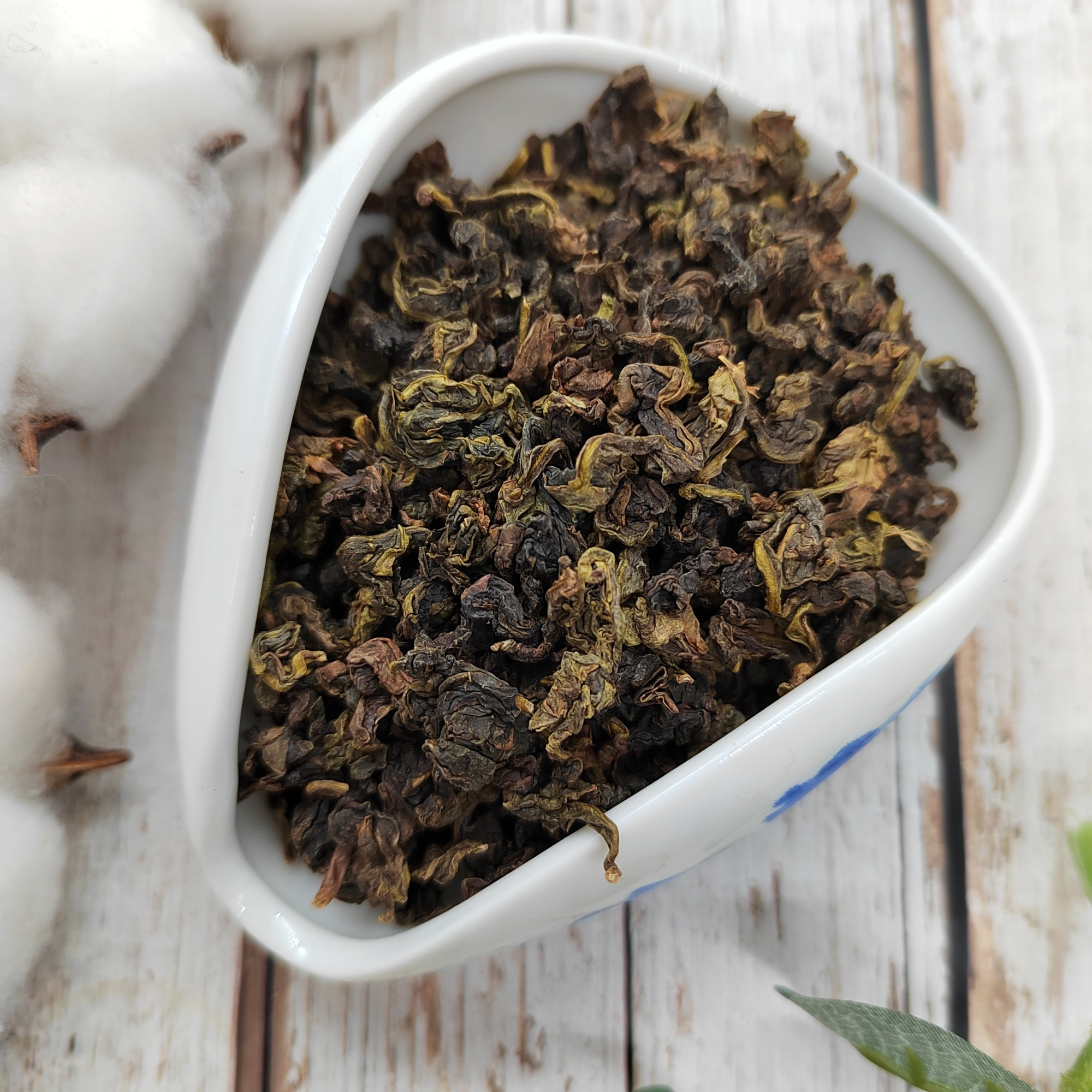 ЧайЦи / Китайский чай Габа Тегуаньинь 50 гр 2023г / листовой рассыпной натуральный - фотография № 3
