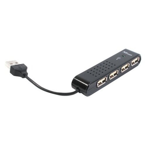 Разветвитель Trust Vecco 4 Port HU-4440p Mini Hub USB 20 C0030218 14591 82900₽