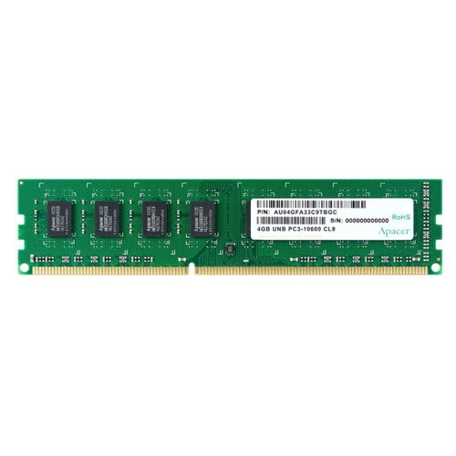 Оперативная память Apacer 4 ГБ DDR3 1333 МГц DIMM AU04GFA33C9TBGC